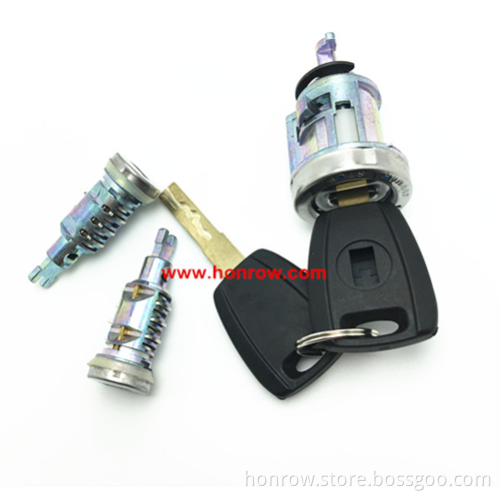 Fiat full set lock (include ignition lock, left door lock,right door lock)